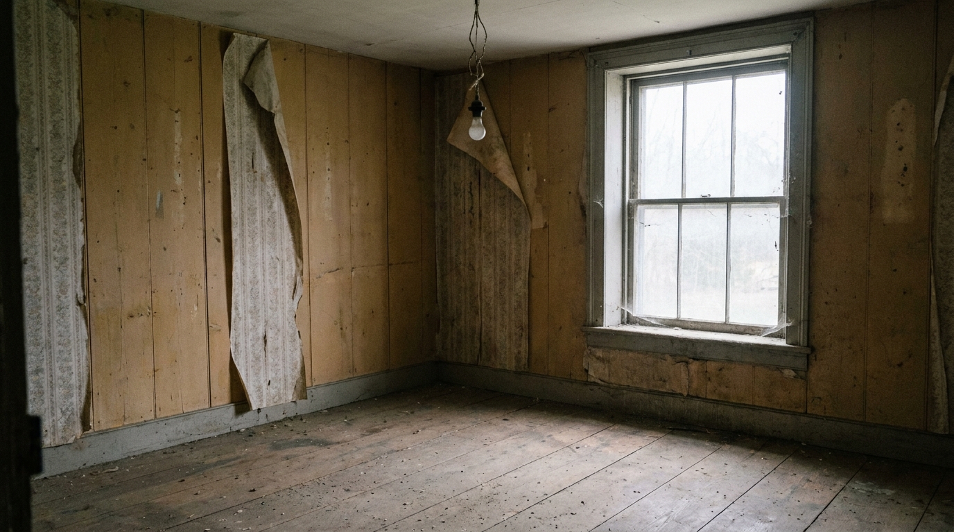 Hudson Valley Farmhouse, before